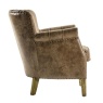 Gallery Gallery Hickman Armchair Brown Leather