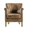 Gallery Gallery Hickman Armchair Brown Leather