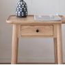 Gallery Gallery Kingham 1 Drawer Side Table Oak