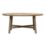 Gallery Kingham Round Coffee Table Oak