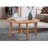 Gallery Gallery Kingham Round Coffee Table Oak