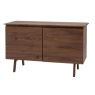 Gallery Gallery Madrid 2 Door Sideboard Walnut