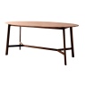 Gallery Gallery Madrid Oval Dining Table Walnut