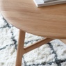 Gallery Gallery Madrid Round Coffee Table Oak