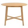 Gallery Madrid Round Dining Table Oak