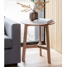 Gallery Gallery Madrid Round Side Table Oak