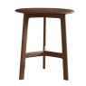 Gallery Madrid Round Side Table Walnut