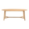 Gallery Gallery Madrid Oval Dining Table Oak