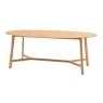 Gallery Gallery Madrid Oval Dining Table Oak