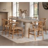 Gallery Gallery Pedra Oval Dining Table Travertine