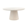 Gallery Pedra Round Dining Table Travertine