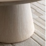 Gallery Gallery Pedra Round Dining Table Travertine