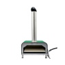 Gallery Sassari Pellet Pizza Oven Black Green